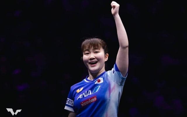 大藤沙月、世界7位の中国勢撃破に「トップ10の選手を2人倒すことは……」　試合中襲ったアクシデントにも言及【WTTチャンピオンズ重慶】
