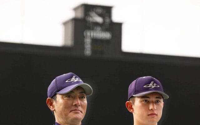 【センバツ】花巻東、武田双雲書き下ろし新ユニで甲子園練習　大谷翔平＆菊池雄星を追いかけ