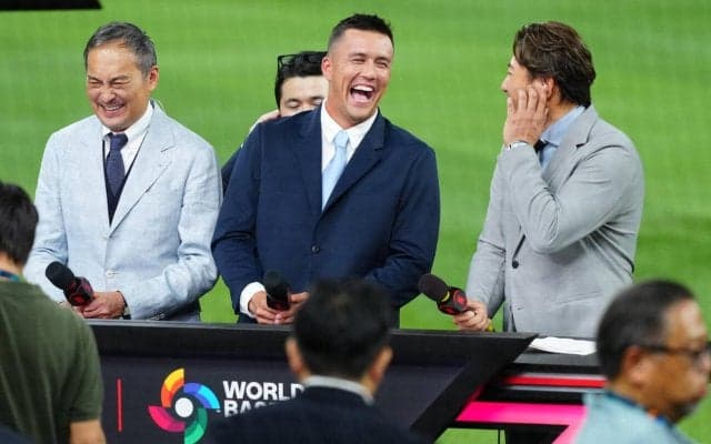 【WBC】マイアミに豪華解説陣が集結　有名タレントの姿も