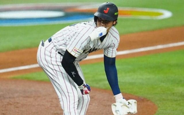 大谷翔平、3回で申告敬遠　初回に豪快弾、球場騒然…歓声とブーイング入り混じる