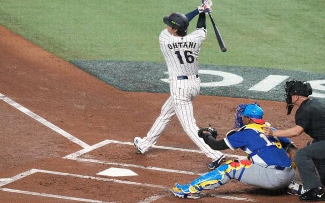 【WBC】大谷翔平第３打席は空振り三振に倒れここまで3打数1安打　　第1打席に豪快先頭打者弾