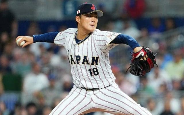 山本由伸、4回2失点で降板　初回2球目に先頭被弾…序盤大苦戦も粘りの投球、WBC準々決勝
