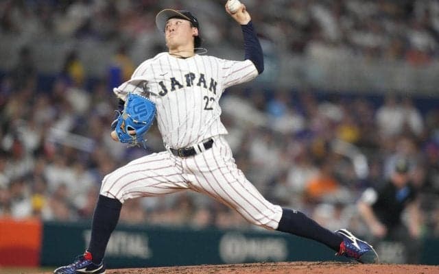 【WBC】隅田知一郎、不穏な雰囲気の中で痛恨の一発…ハーフスイング判定に敵軍ヒートアップ