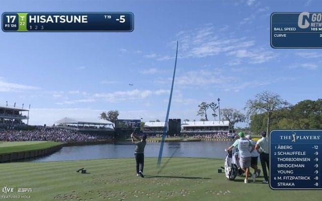 【動画】久常涼17番でベタピンバーディ！オーバーグが単独首位で最終日へ【ザ・プレーヤーズチャンピオンシップ3日目】