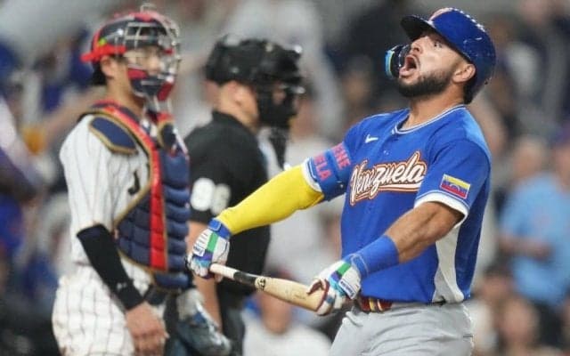 伊藤から逆転3ラン「絶好球がきた」　ベネズエラ主砲の“証言”「2回も見逃す訳には」