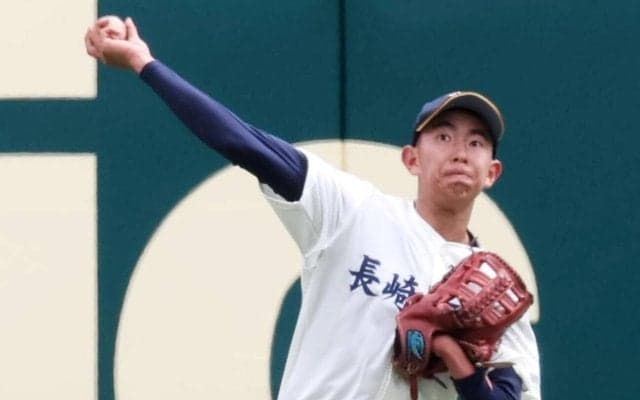 【センバツ】21世紀枠長崎西・平木悠喜がハンディ感じさせない姿「特別感」目を輝かせ元気に練習