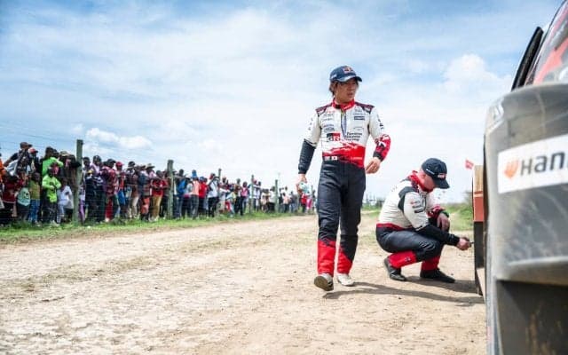 WRCサファリ：最終日最初のSS17、勝田貴元はSS7番手タイムで総合首位キープ
