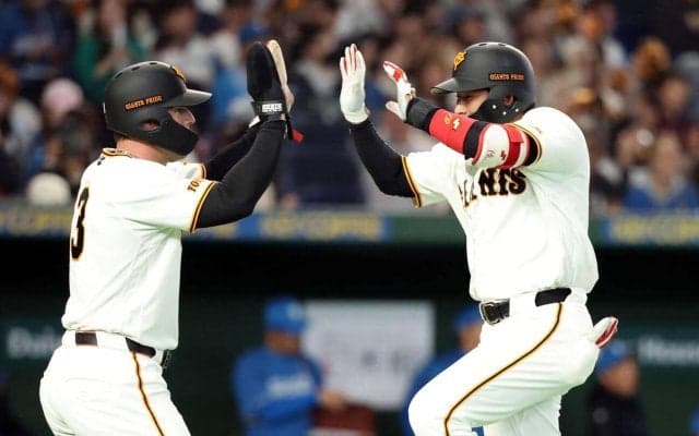 【巨人】増田陸が有原撃ち２ラン　骨折リチャードに代わり昇格「１軍残れるよう必死でやりたい」