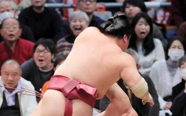 波乱の春場所、中日も大荒れ　横綱、２大関総崩れ　豊昇龍は痛恨２敗目　大栄翔に土俵際ではたき込まれる　安青錦は３連敗、琴桜も平戸海に苦杯　１敗は霧島ら４人