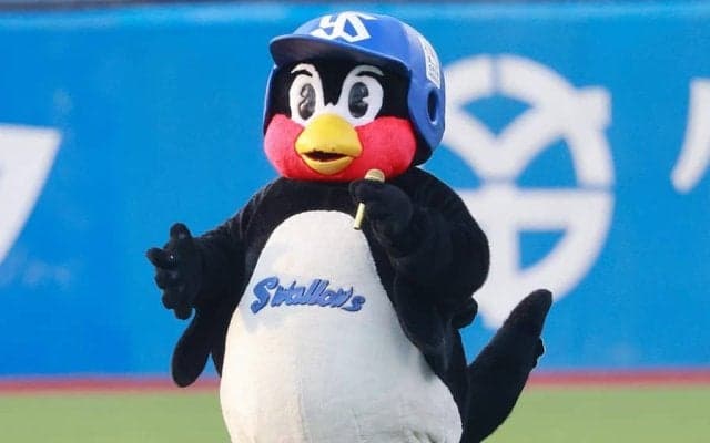 ヤクルト、つば九郎の活動再開を発表　出陣式で“チラ見せ”…31日本拠地開幕戦から本格始動