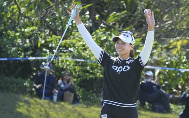 ただ一人の60台で逃げ切った 開幕2戦目で優勝した菅楓華の急成長