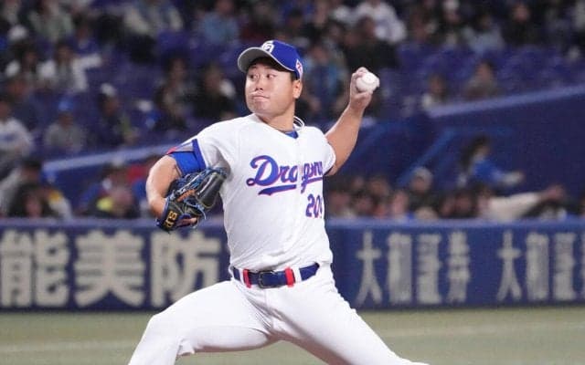 【中日】26歳の育成ドラ１牧野憲伸が支配下登録へ　近日中正式発表　貴重な左の中継ぎとして期待