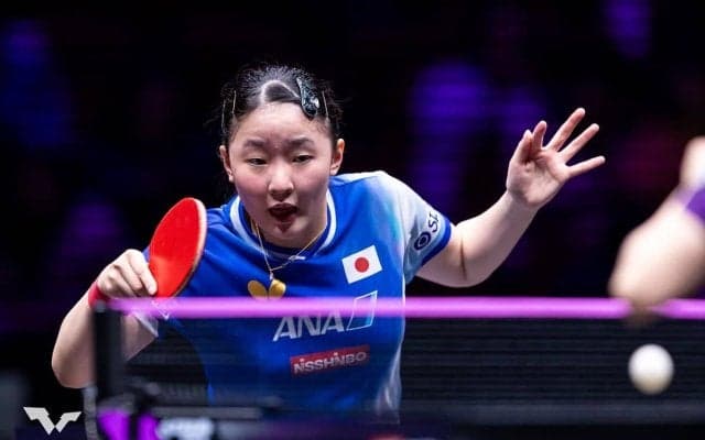 張本美和、世界5位・蒯曼とのフルゲーム激闘制し3度目の正直　17歳の“全日本女王”が中国撃破で悲願の初優勝【WTTチャンピオンズ重慶】