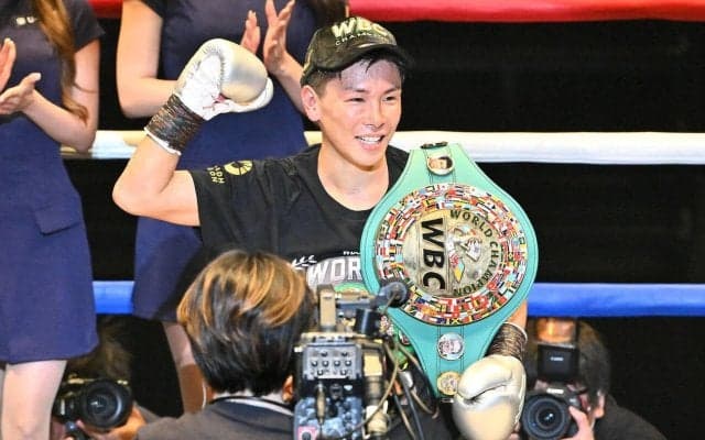 【ボクシング】岩田翔吉あふれる涙「特別な日」“KID”さん誕生日に王座奪還、負傷判定勝利