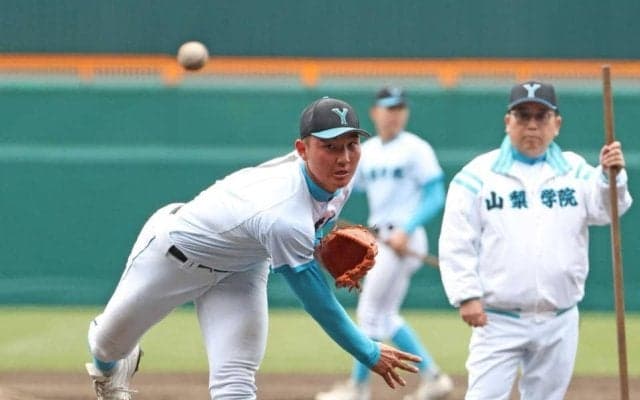 今秋ドラフト上位候補の山梨学院・菰田　自身３度目甲子園は“三刀流”で大暴れだ　主将として「声で引っ張る」