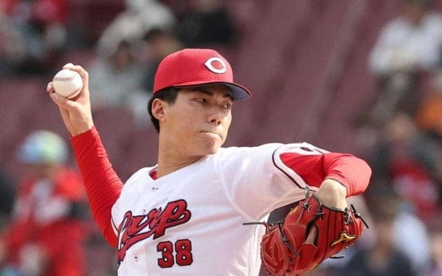 広島・ドラ５赤木　開幕ローテ急浮上！　残り１枠に新井監督「いいものを見せてくれている」　３回０封“プロ初セーブ”