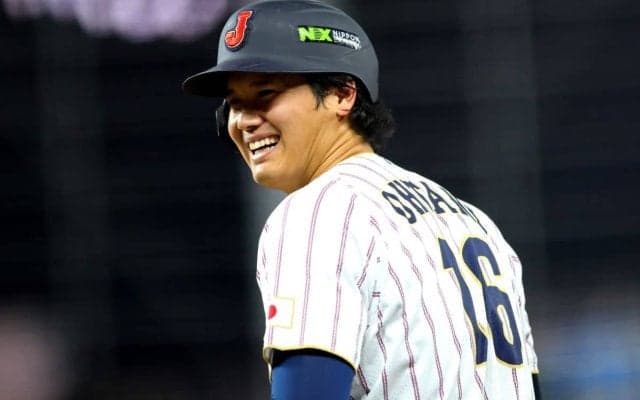 大谷翔平が敬遠直後…相手ベンチへの行動に反響「愛せずにはいられない」「スイングしたいようだ」【WBC】
