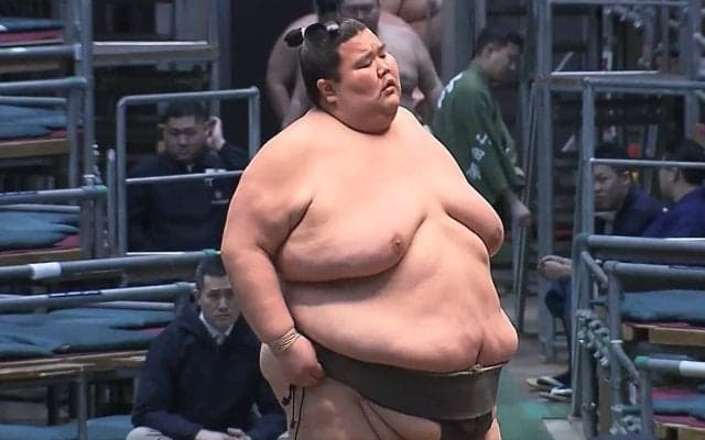 252キロ“超巨漢”が投げ飛ばされた！ “未来の横綱”が衝撃白星「漫画のような取組」「これは別格」