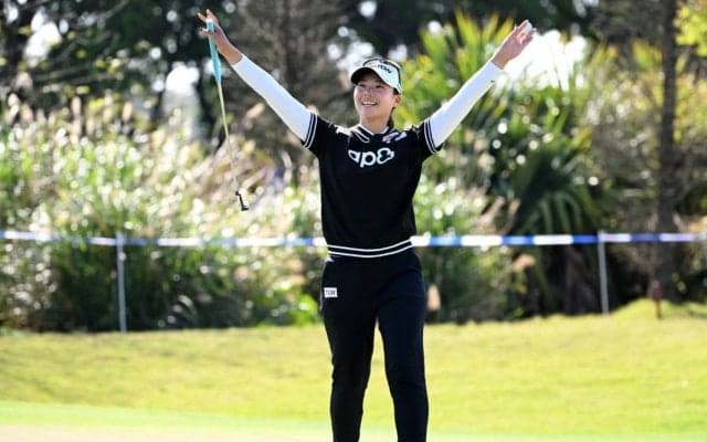 菅楓華が日台共催大会で優勝　出場唯一の通算アンダーパーに「自分を褒めてあげたい」