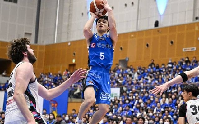 島根スサノオマジックの“ドラフト外”新井翔太が14得点の活躍「常にシュートを打つ準備をしていた」