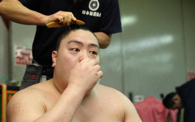 一山本、入門時の師匠若嶋津さんから期待された三役を目指す決意　指導は「一言に重みがあった」