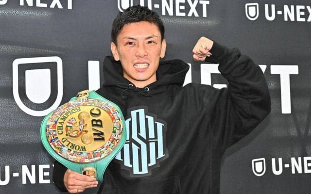 【ボクシング】岩田翔吉「他団体も面白くなる」統一王者、日本人対決に強い興味示す