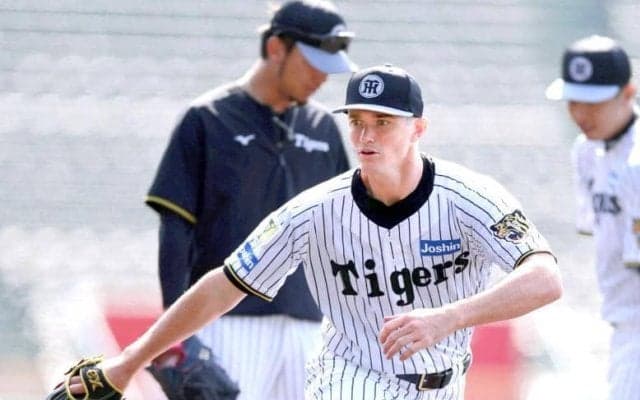 阪神新助っ投　ルーカスの憧れは「イチローさん」　開幕ローテへ視界良好「順調に調整できている」