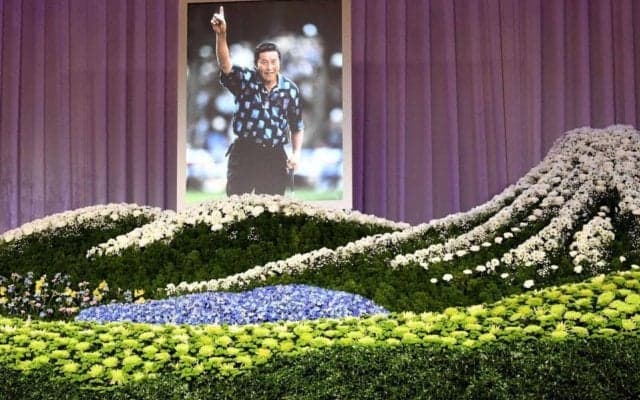 ジャンボ尾崎さん「わが人生に悔いはない」　お別れの会で長男が明かす“最後の言葉”　青木「生涯のライバル」中嶋「憧れ」