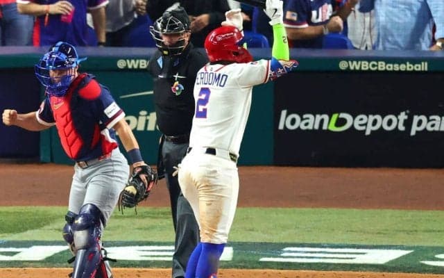 「100％ボールだと確信」疑惑判定の“被害者”ペルドモが本音「あれだけで負けたわけじゃない」と前を向く…米報道【WBC】