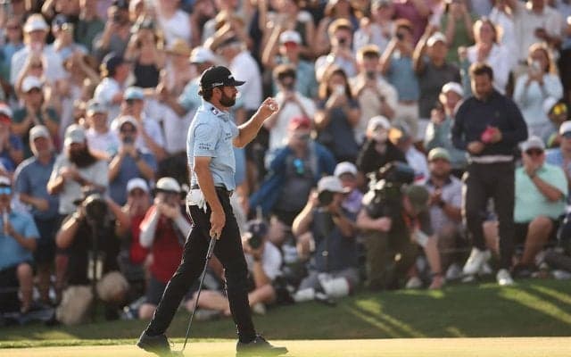 名物パー3で3日連続バーディ いつもクールなキャメロン・ヤング「僕は幸せだよ」