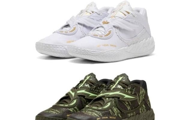 プーマからラメロ・ボールのシグネチャーモデル『MB.05』NEWカラーが登場…白と黒の対極な2色