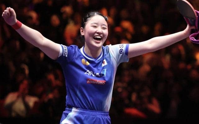 優勝の瞬間に“異様な静寂”…中国勢をなぎ倒した17歳・張本美和の戴冠に沈黙した重慶会場　卓球王国は危機感露わ