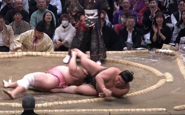 「あんなに痛がるなんて」伯乃富士、宇良を撃破も“見たことない”形相 「ただモノじゃない」識者は驚嘆