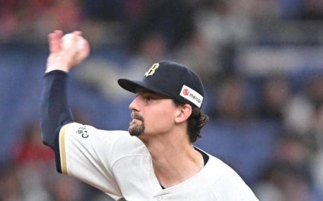 オリックス新外国人・ジェリー　開幕ローテ当確　ＯＰ戦最長５回０封　計１２イニング、３戦連続無失点