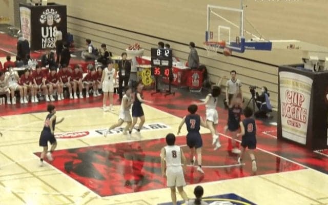 「将来が楽しみすぎる！」女子高校1年生PGの高速ドライブ→ふわりレイアップに絶賛の嵐