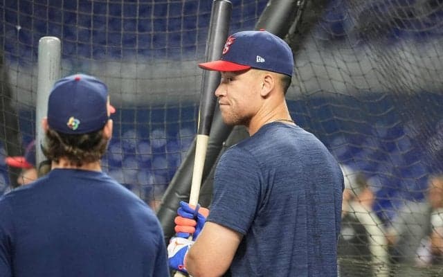 【WBC】「カッコよすぎて鳥肌」試合前セレモニーでのジャッジの登場にSNSも興奮「あの笑顔と…」