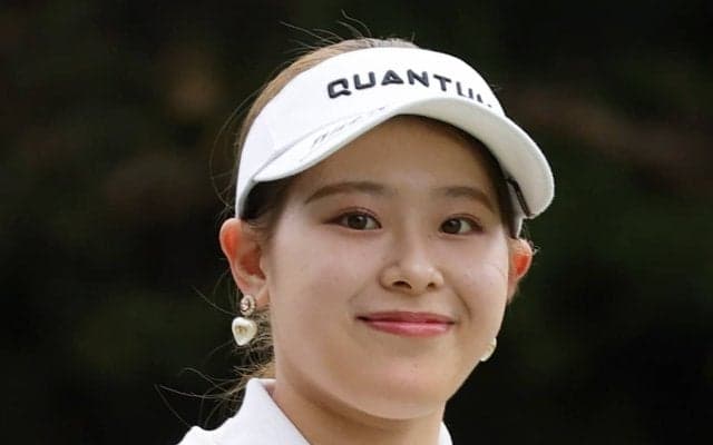 女子ゴルフ吉田鈴がたった１人の卒業式「恩返しができるよう頑張ります」