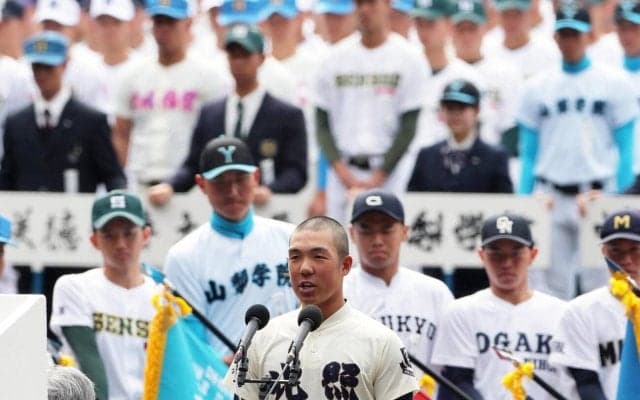 【センバツ】選手宣誓の北照・手代森煌斗主将、本番での成功誓う「一味違った緊張。完璧にしたい」