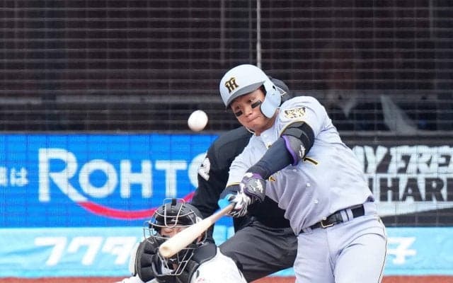 【阪神】ただいま１号！森下がＷＢＣから合流２戦目で早速豪快２ラン