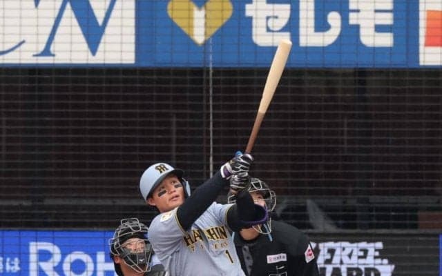 阪神・森下がＷＢＣから虎復帰後１号２ラン　帰国後すぐに２戦連続スタメン出場　さすがの一発に虎党わく