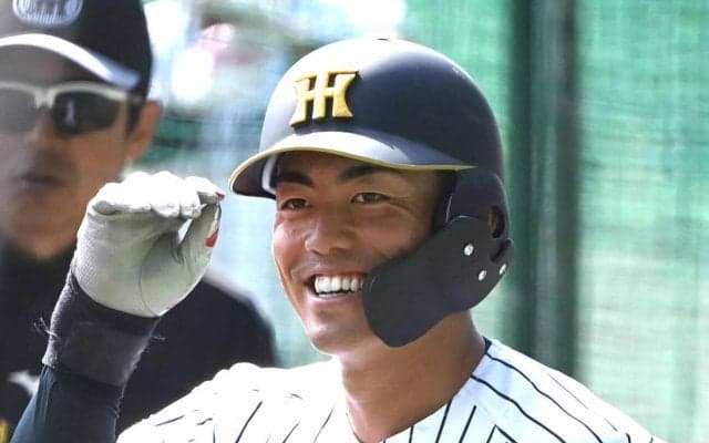 【阪神】ドラ２谷端将伍が２軍で１イニング２点適時打×２本「冷静に何をすべきか考えた」