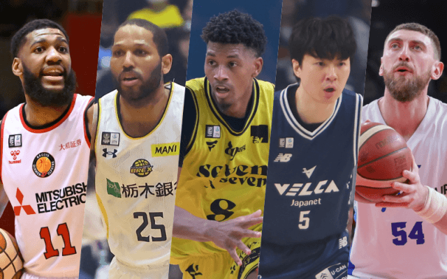 【B1スタッツランキング】得点ランク1位のカルバーがB1最多タイ52得点…各リーダーが首位堅守