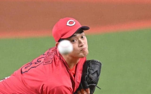 開幕ローテ入りの広島・岡本駿が５回４安打３失点　序盤に逆転３ラン浴びるも、立ち直る