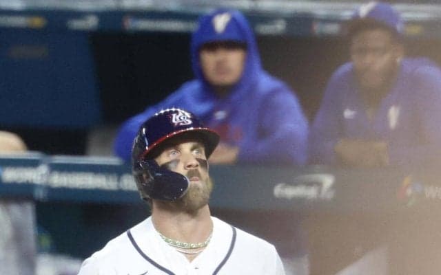 【WBC】「SAMURAIだ」米国ハーパーの試合後の“男気”ある行動が話題「涙腺緩んでしまった」