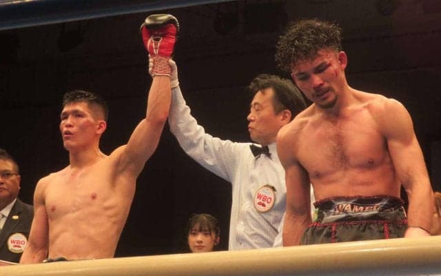 【ボクシング】APライト級王者宇津木秀Ｖ３「勝ったことだけが救い」アオキに３-０判定