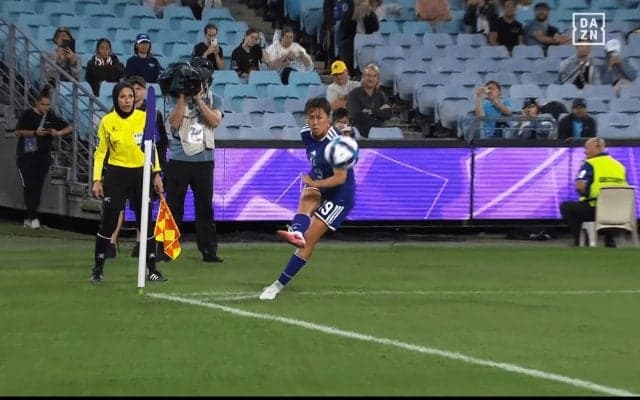 「えげつない曲がり」谷川萌々子の“衝撃キック”に韓国唖然！「男子でも通用しそう」「なんだこれ？」完璧アシストにSNS騒然【女子アジアカップ】