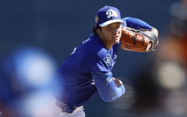 OP戦初登板も「実戦の勘の鈍り…微塵も感じさせなかった」地元記者も唸った大谷翔平の投球…指揮官「才能が傑出している」