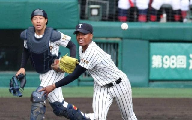 昨夏王者から魂の金星　左腕・仁礼パスカルジュニア「帝京の執念だった」　九回途中３失点で１５年ぶり甲子園勝利に導く