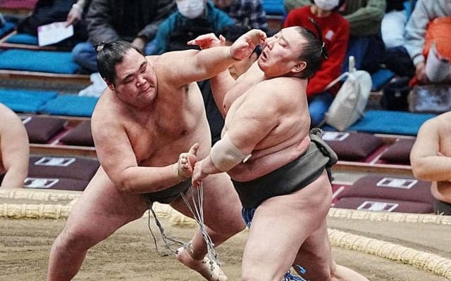 幕下14枚目の大喜翔が勝ち越し　幕下上位５番で初めて勝ち「ホッとしました」