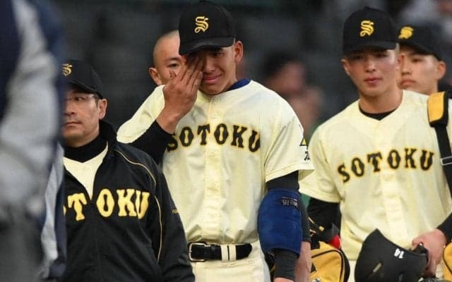 崇徳の注目左腕、徳丸は涙の初戦敗退「チームに申し訳ない」１６６球の力投も八戸学院光星に１８安打浴びる